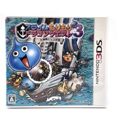 Nintendo 3DS ソフト スライムもりもり ドラゴンクエスト3 大海賊としっぽ団 ※中古 【津山店】