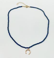 天然石 ソーダライト ネックレス パワーストーン ジェムストーン AUULA jewelry 241248