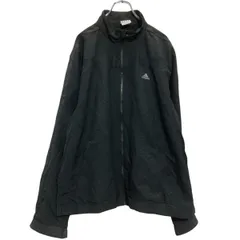 adidas ナイロンジャケット L ブラック アディダス スポーツウェア 古着卸 アメリカ仕入 a703-5859