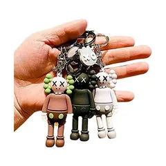 カウズキーホルダー　3種類 新品 KAWS カウズ キーホルダー 3個セット｜Yahoo!フリマ（旧