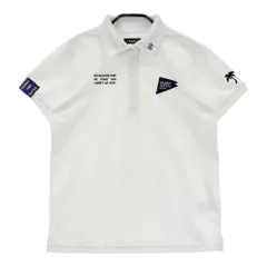 サイズ：1 PEARLY GATES パーリーゲイツ 2023年モデル 半袖ポロシャツ  ホワイト系 [240101474448] ゴルフウェア レディース ストスト