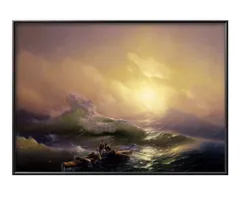 世界の名画コレクション　イヴァン・アイヴァゾフスキー　月夜アートコレクション 世界の名画コレクション イヴァン・アイヴァゾフスキー 月夜