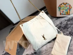 【今日特価】YSL 送料無料 レザー製の「ゴミ袋バッグ」 在庫限定セール価格