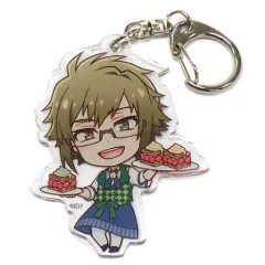 【中古】キーホルダー・マスコット(キャラクター) 二階堂大和(エプロン) 「アイドリッシュセブン×アニメガカフェ アクリルキーホルダー」 