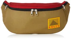 Tan/New Red [ケルティ] ボディバッグ 80's FANNY Tan/New Red