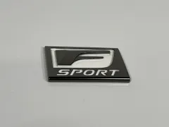 美品/送料無料 レクサス UX250 MZAH15 Fスポーツ 純正 右フロントフェンダーエンブレム 75361-76020 横52mm 管理26350のサムネイル