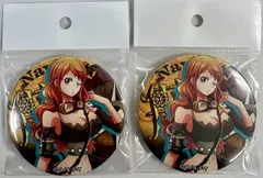 ワンピース　輩缶バッジ　第11弾　ENGINE　麦わらストア限定　復活総選挙　ver.　ナミ　2個セット　まとめ売り