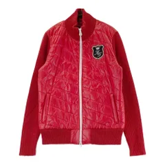 サイズ：L KAPPA GOLF カッパゴルフ  ニット切替 中綿ジャケット  レッド系 [240101481951] ゴルフウェア レディース ストスト