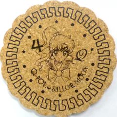 [중고] 코스터 (캐릭터) 세일러 쥬피터 코스터 [Q-pot CAFE. × 미소녀 전사 세일러 문] 대상 메뉴 주문 특전