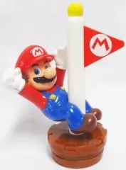【中古】ハッピーセット マリオとゴールポール 「スーパーマリオ」 ハッピーセット