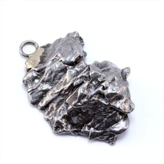 カンポデルシエロ 隕石 12.1g 鉄隕石 原石 ネックレス ペンダント トップ アクセサリー P2555