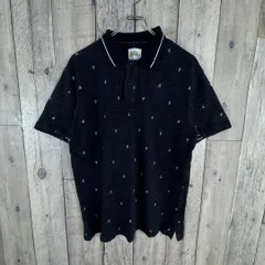 BAL 2006 バル BALANCE バランス 総柄 半袖 ポロシャツ L