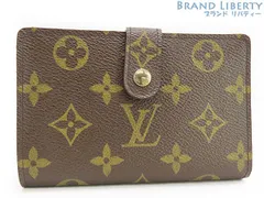 【超美品】ルイヴィトンLOUIS VUITTONモノグラムポルトモネ ビエ ヴィエノワ二つ折りがま口財布コンパクト財布M61663