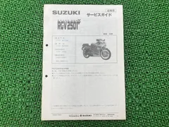 SUZUKI RGV250Γ　サービスガイド Amazon.co.jp: RGV250ガンマSP サービスマニュアル 補足版 配線