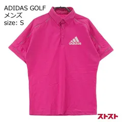 ADIDAS GOLF アディダスゴルフ 半袖ポロシャツ ナイロン ピンク系 S [240001930760]#