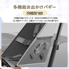 ベビーカー 折りたたみ式 おでかけバギー ベビーウォーカー 超軽量 日よけカバー 大型タイヤ 持ち運び コンパクト 新生児 出産お祝い