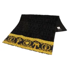 VERSACE (ヴェルサーチ) バロック フェイスタオル ZT0601001 ブラックのサムネイル
