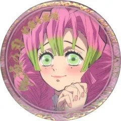 【中古】バッジ・ピンズ 甘露寺蜜璃 「鬼滅の刃 キャラクター絵巻カフェ in ufotable Cafe 終ノ巻 箔押し56mmランダム缶バッジB」