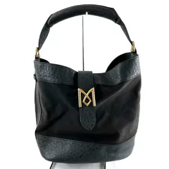メルローズ MELROSE 2ｗayバッグ ショルダーストラップ付き 内ポケット付き マチあり ブラック 2025052100087のサムネイル