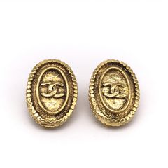 CHANEL シャネル ゴールドイヤリング ヴィンテージ ココマーク 美品