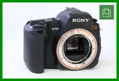 動作保証・点検済】良品□SONY α350 DSLR-350 ボディ□バッテリー付き 