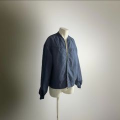 最終値下げURU COTTON ZIP UP BLOUSON - メルカリ