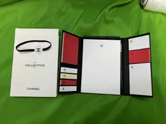 ■新品■未使用■ CHANEL シャネル ココマーク 付箋 メモ帳ケース 筆記用具 文房具 ステーショナリー ＠ｙ1
