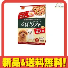 ビタワン君のWソフト 成犬用 ビーフ・チーズ味・やわらかささみ添え 200g のサムネイル
