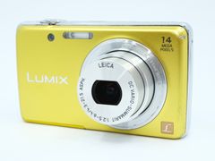 訳あり Panasonic パナソニック LUMIX DMC-FH6 イエロー コンデジ #0197