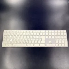 【全額返金保証】【最速発送】Apple Magic Keyboard テンキー付き (JIS) シルバー MQ052J/A 【動作良好・良品】