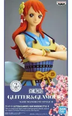 【中古】フィギュア ナミ B(衣装ブルー) 「ワンピース」 GLITTER＆GLAMOURS -NAMI WANOKUNI STYLE-II