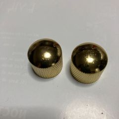 メタルノブ ゴールド ミリサイズ スプリットシャフト用 ×2