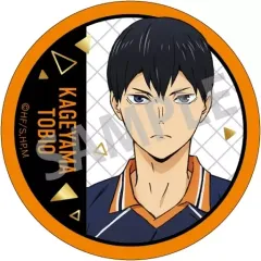 【中古】バッジ・ピンズ 影山飛雄 「ハイキュー!! トレーディング箔押し缶バッジ(B)」