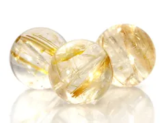 1粒売り ゴールドルチルクォーツ 5mm パワーストーン バラ売り 天然石 パワーストーン ばら売り ビーズ 穴あき 1玉売り