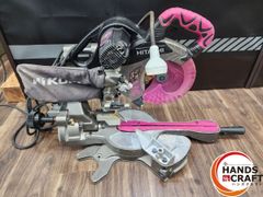 ♭【中古】日立 C7RSHC 卓上スライドマルノコ190mm【ハンズクラフト