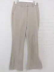 JEANASIS ヌバックライク フレアパンツ 14255