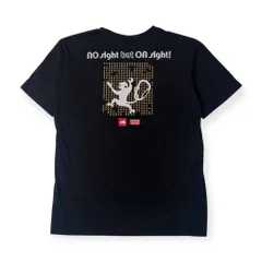 THE NORTH FACE×MONKEY MAGIC ノースフェイス TEK TEE バックプリント デザイン 半袖 Tシャツ XL/ブラック メンズ