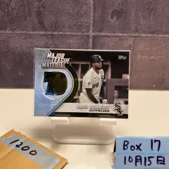2021 Topps Luis Robert 196/199 Chicago White Sox Major League Material ジャージ カード