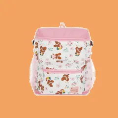 【新着商品】保育園 入園入学準備 幼稚園 入園入学グッズ 小学校 女の子 ブルーミングピンク キャラクター くまのがっこう 通園 通学 リュックサック 遠足 丸眞 4335026500