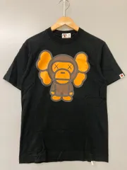 アベイジングエイプ×KAWS コラボ 半袖トレーナー S アベイジングエイプ