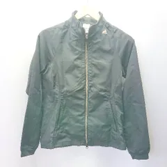 ◇ adidas アディダス ジャージ ナイロン系 スポーツ 長袖 トラックジャケット サイズM ブラック レディース E  【1404020019117】