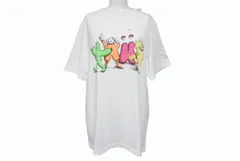 UNIQLO ユニクロ ｘ KAWS カウズ コラボ 半袖Tシャツ ホワイト サイズ XL 中古4b005650