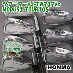 良品】初心者推奨 ホンマ TW737VS メンズアイアンセット 6本 S - メルカリ