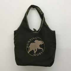 USED』 HUNTING WORLD リバーシブルトートバッグ エコバッグ