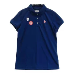 サイズ：1 JACK BUNNY ジャックバニー  半袖ポロシャツ  ネイビー系 [240101342548]# ゴルフウェア レディース ストスト