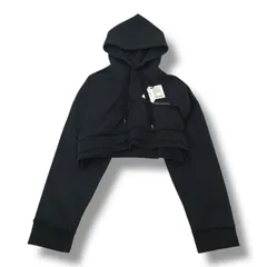 参考上代20900円 未使用品 PRANK PROJECT Cropped Hoodie クロップドフーディー スウェット パーカー プランクプロジェクト 31232416102 グレー F 451A1
