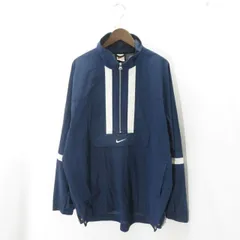 NIKE 90s HALF ZIP NYLON PULLOVER Size-L ナイキ ハーフジップ ナイロン プルオーバー ジャケット 大名店