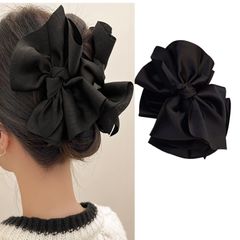 【新着商品】可愛い ヘアクリップ 大人っぽい 大きめ ヘアアクセサリー セット 大きめ ヘアクリップ 髪留め バンスクリップ ヘアアクセサリー クリップ バナナクリップ リボン 髪飾り韓国風 オフィス フリル 贈り物 レディース用 HAPVITAL おしゃれ