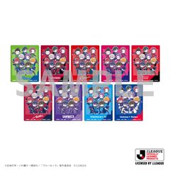 [신품·공식]블루 록×J리그 캐릭터 프레임 카드 03/박스 BOX1(전 9종)(그래프 아트 일러스트) 공식 상품 colleize 콜레이즈