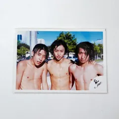 大野智 櫻井翔 二宮和也 公式写真 1枚【A01】嵐ロゴ 旧ロゴ ハワイ